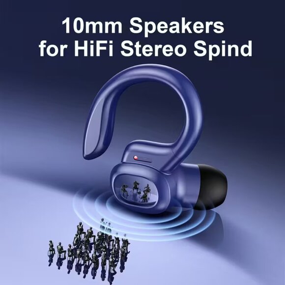 Red Wireless Earbuds - New - Picture 6 of 7